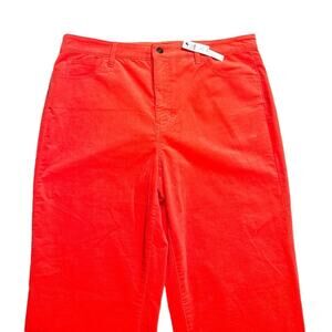 Talbots Red Straight Leg Pants